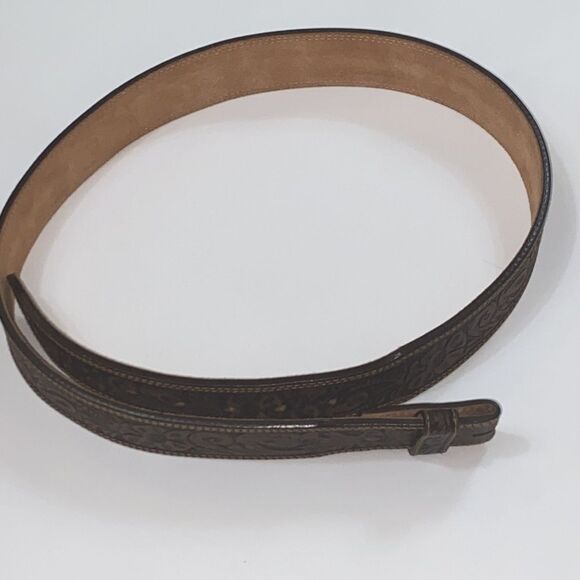 VTG, Justin Boots 1879 125 Years C11878 Handmade Original Men Belt Size 40 - Picture 6 of 8